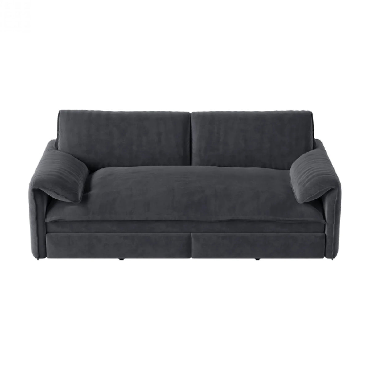 66" Queen Pull Out Sofa Bed, 3-in-1 Convertible Sleeper Sofa with Side Storage,Multi-Functional Velvet Loveseat Bed for Living Room,Bedroom