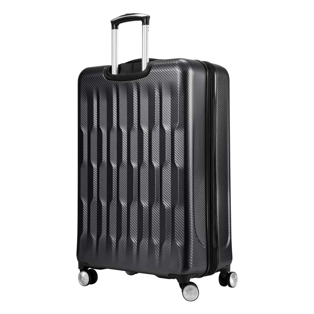Ricardo Beverly Hills Anchor Bay Hardside 29" Expandable Checked Spinner Luggage, Charcoal