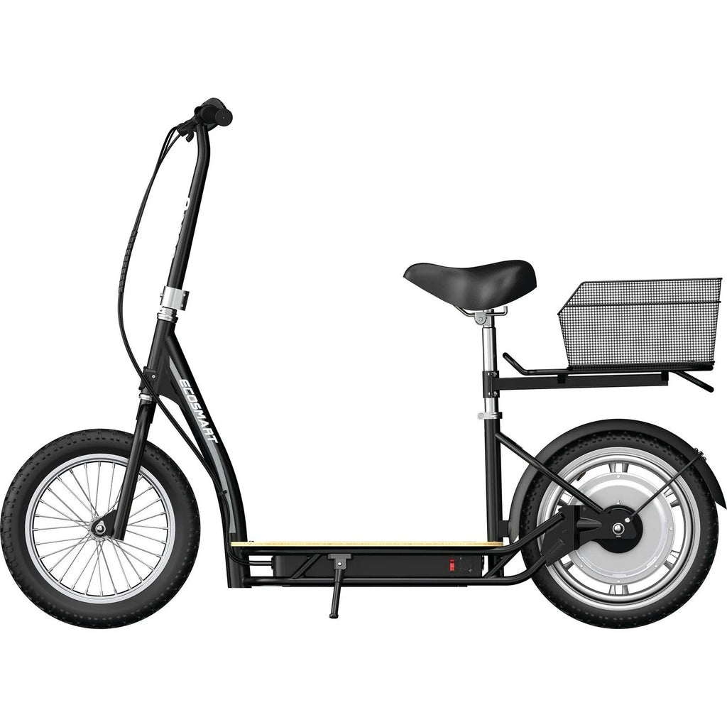 Razor EcoSmart Metro HD Seated Electric Scooter – Black. up to 15.5 mph. for Teen and Adult