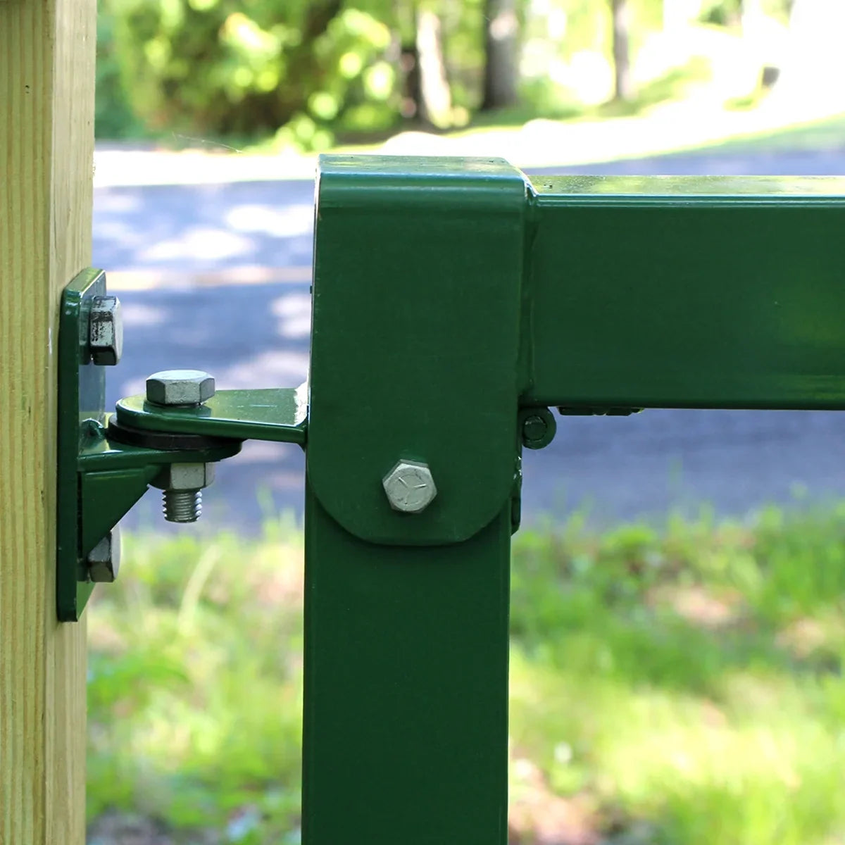 Hinged Barrier Gate 12ft Grn