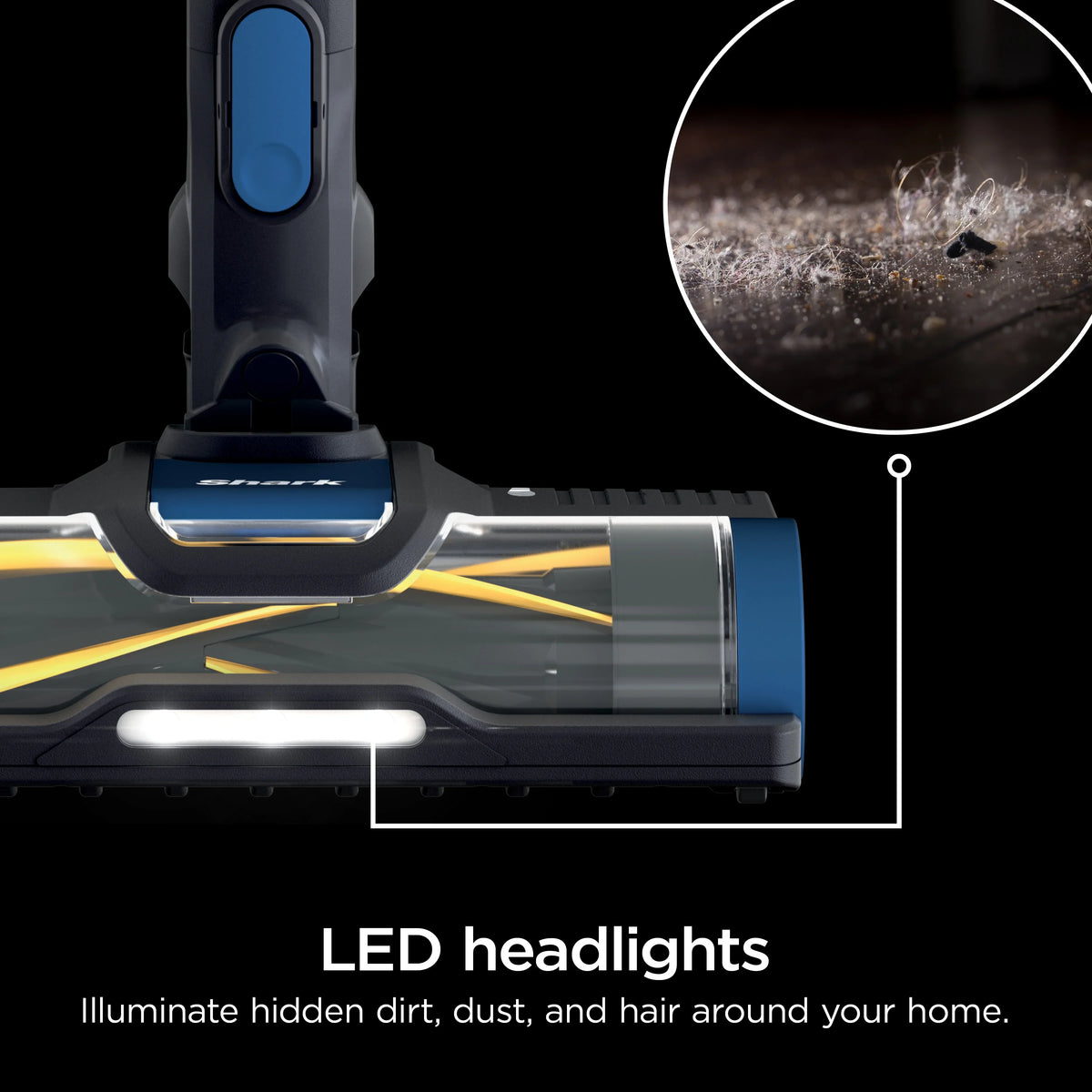 Shark Pet Pro Cordless Stick Vacuum Cleaner with Powerfins Brushroll, 40-Min Runtime, WZ250