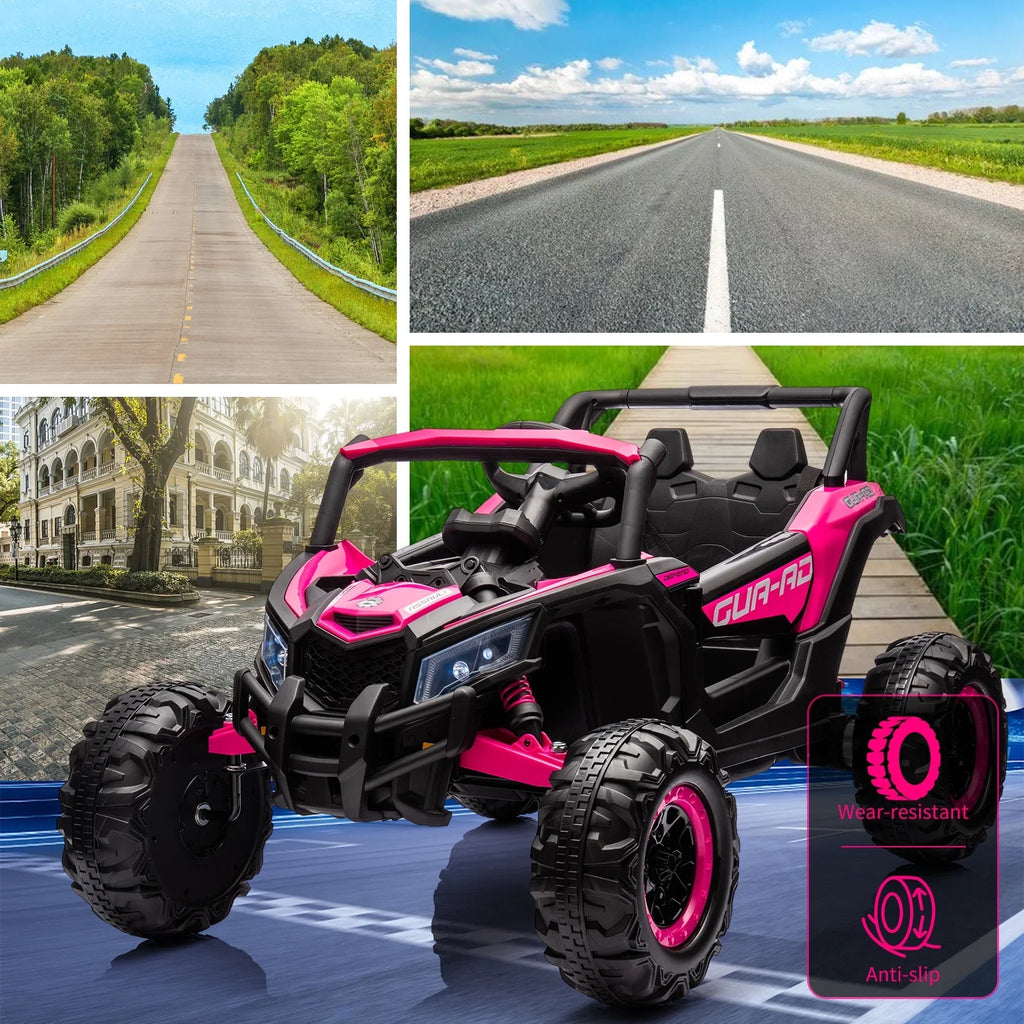 EastVita Ride on UTV Car, 24V Ride on Car