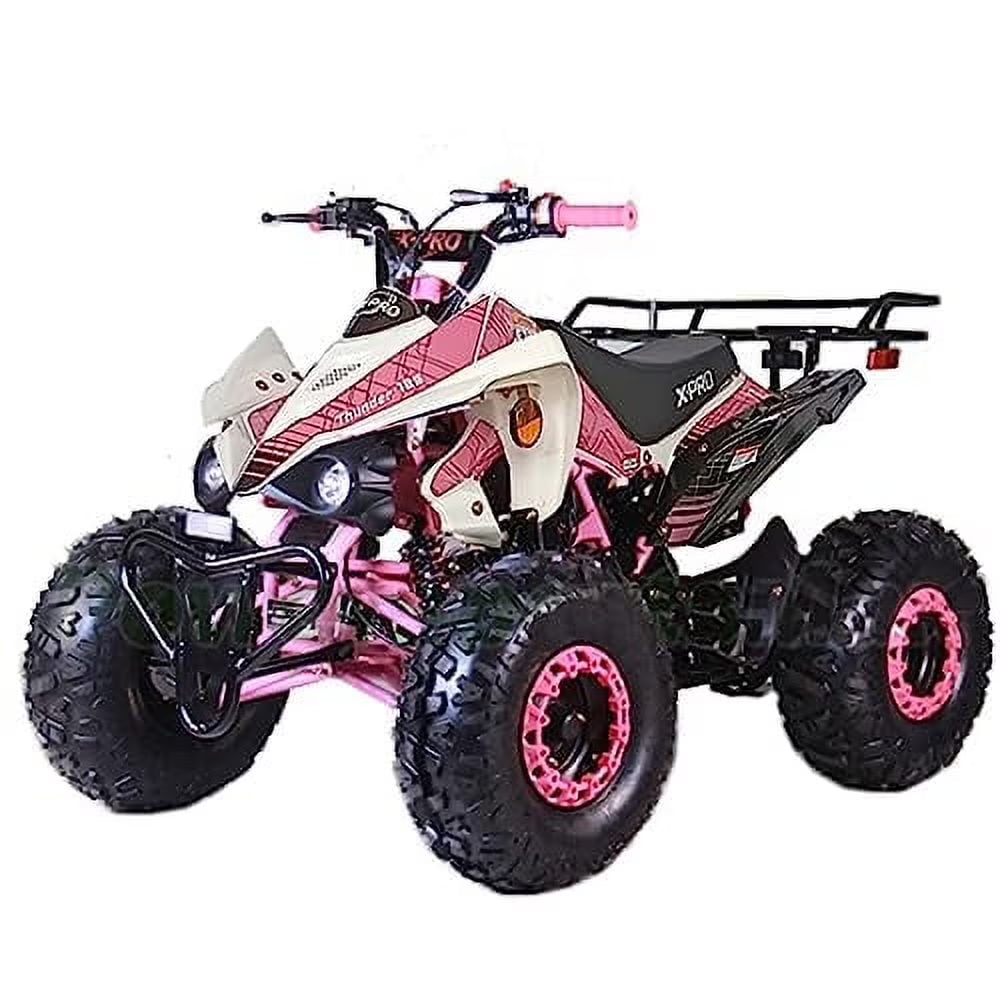 X-Pro Brand 125cc ATV with Automatic LED Headlights