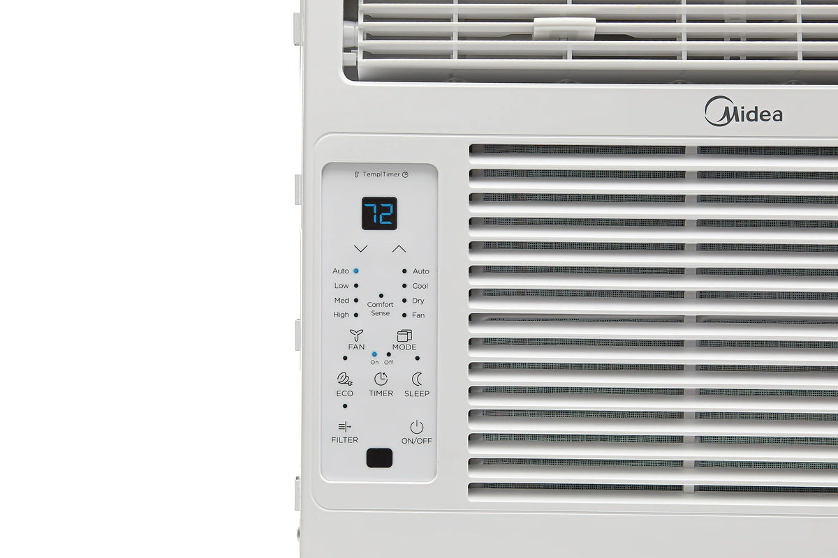 Midea 5,000 BTU Window Air Conditioner, 150 Sq. Ft., White, New