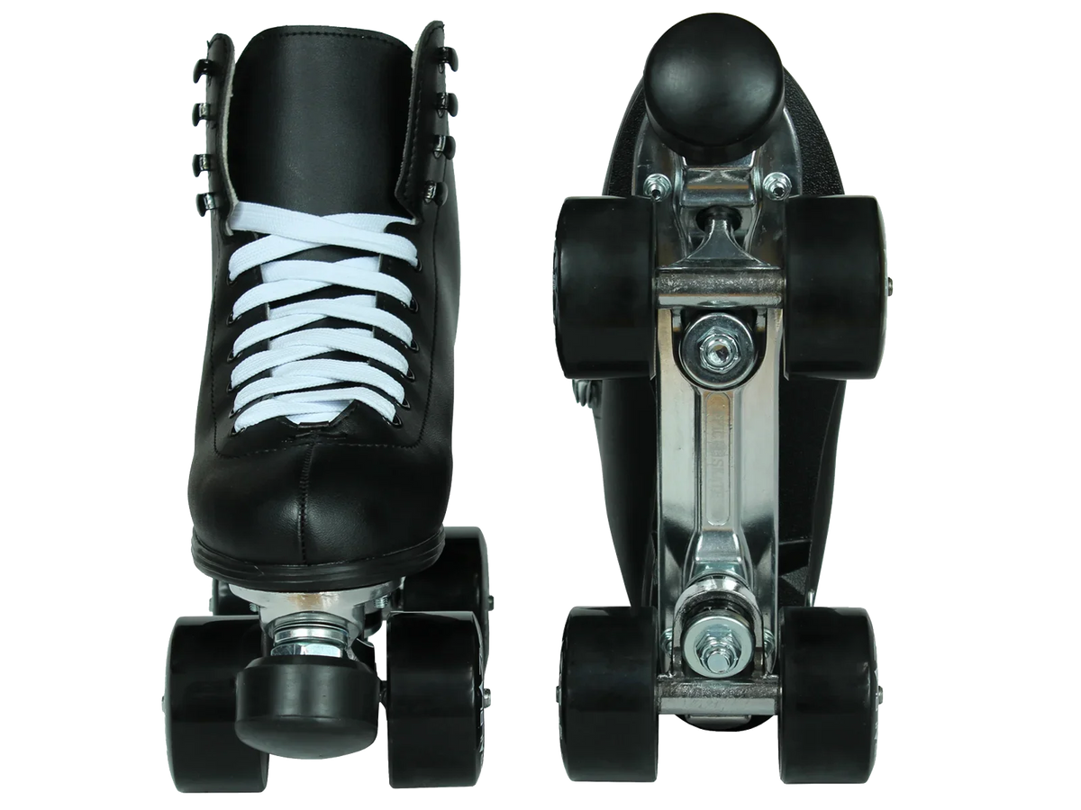 Epic Classic Black Quad Roller Skates