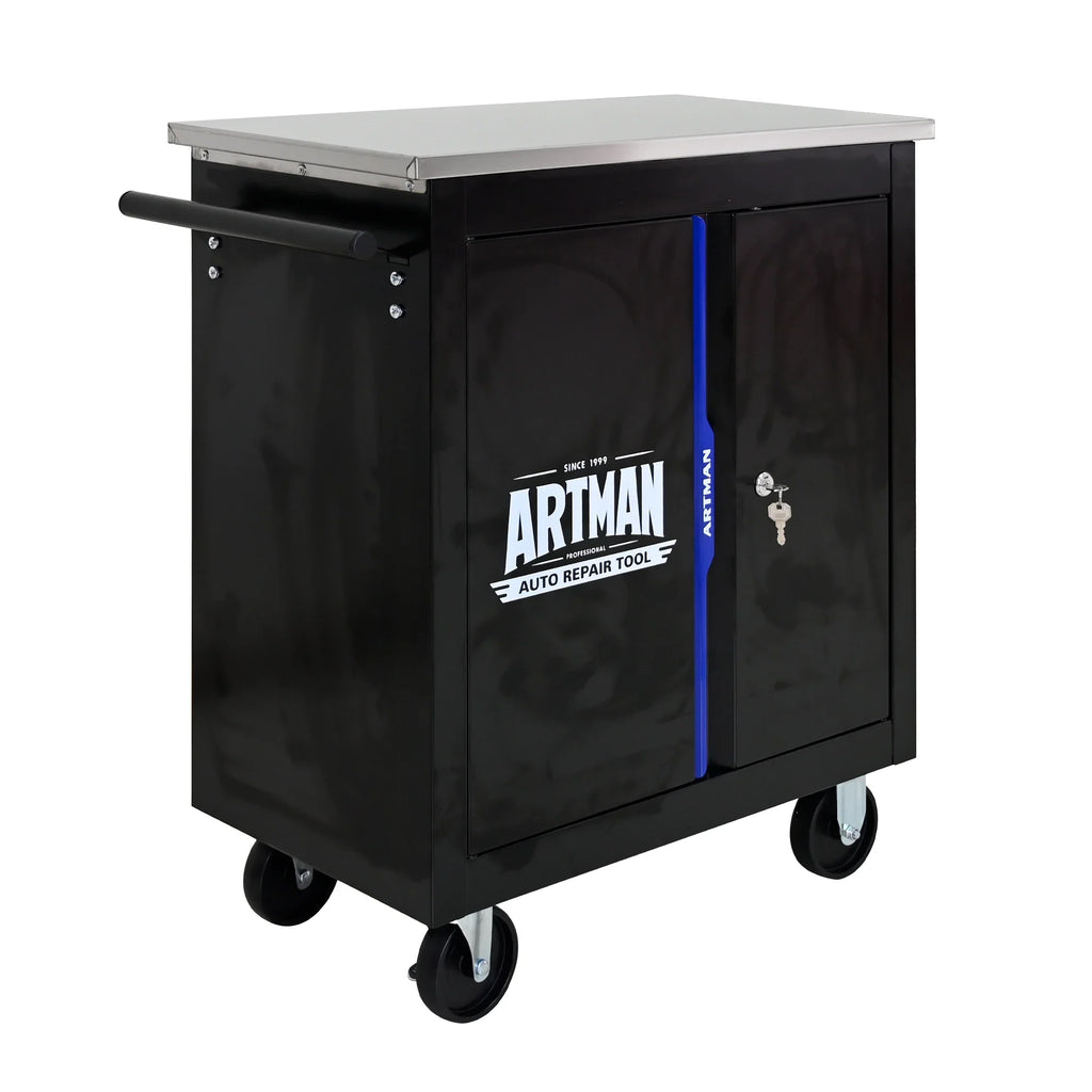 ARTMAN 6-Drawer Tool Storage Chest with Lockable Wheel,6 Drawer Tool Storage Cabinet for Garage, Warehouse, Repair Shop