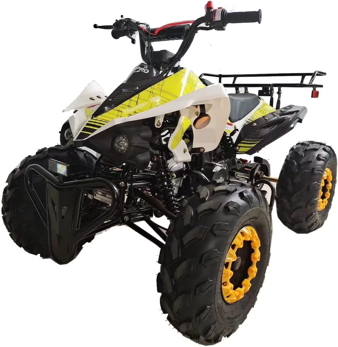 X-Pro Brand 125cc ATV with Automatic LED Headlights