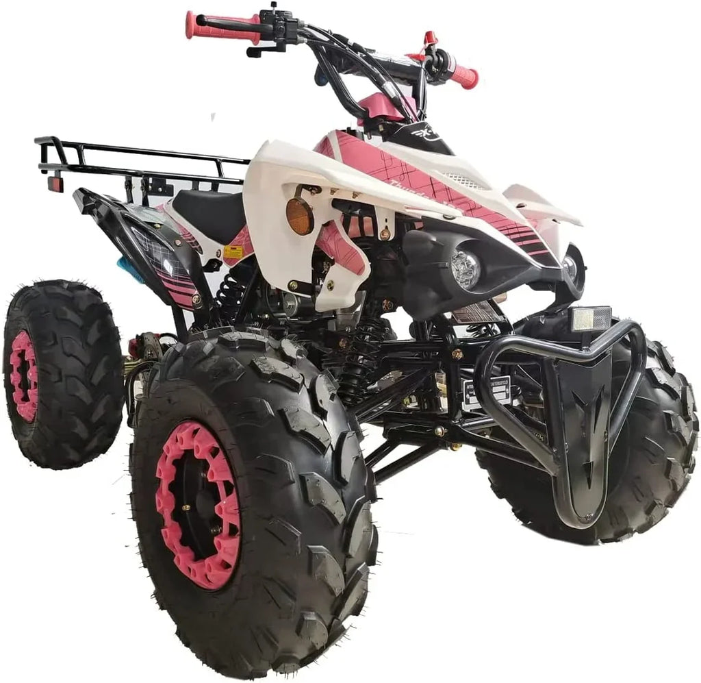X-Pro Brand 125cc ATV with Automatic LED Headlights