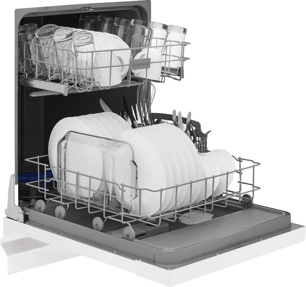 Frigidaire FDPC4221AW 24" Built-In Dishwasher, Front Control, White
