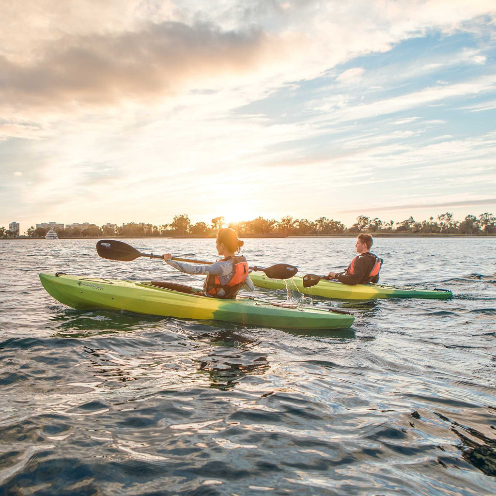 Lifetime Tide 123 inch Sit-Inside Kayak, Lemongrass Fusion (90848)