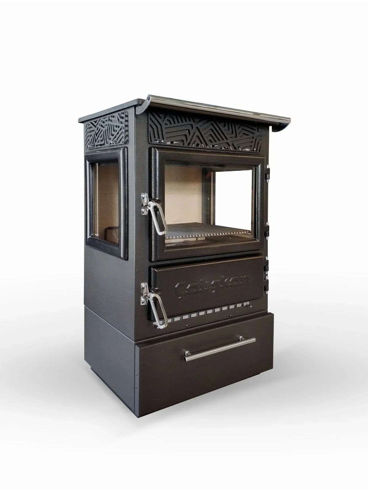 Northshire Stove 305-3D 100m2 Wood Burning Heat Efficient Mini Stove
