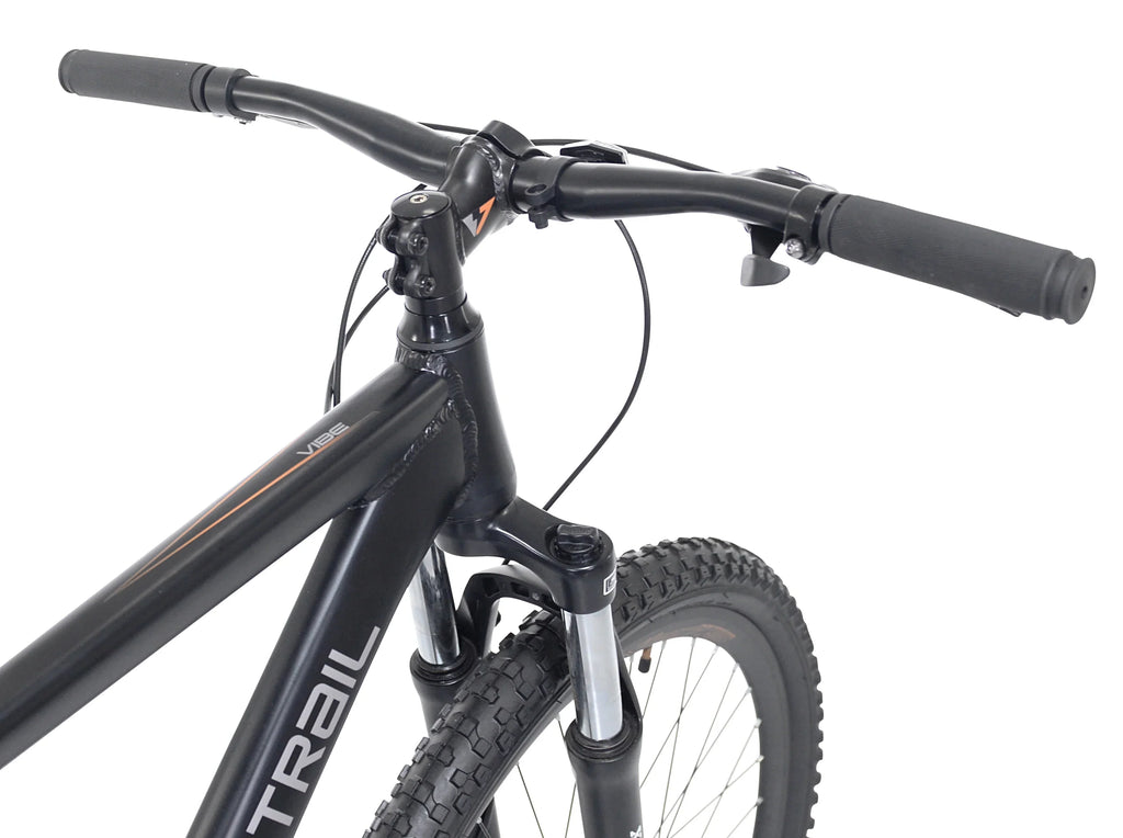 Ozark Trail 27.5" Vibe Mountain Bicycle, Small Frame, Fits Riders 5'0" - 5'6", Black, Adult, Unisex