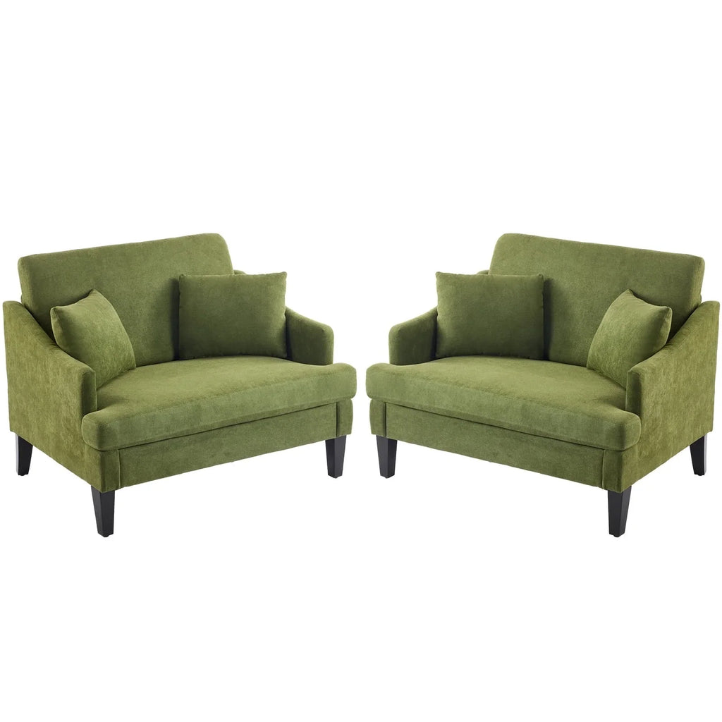 Bezseller Oversized Accent Chair with High Back, Armchair for Living Room or Bedroom, Beige