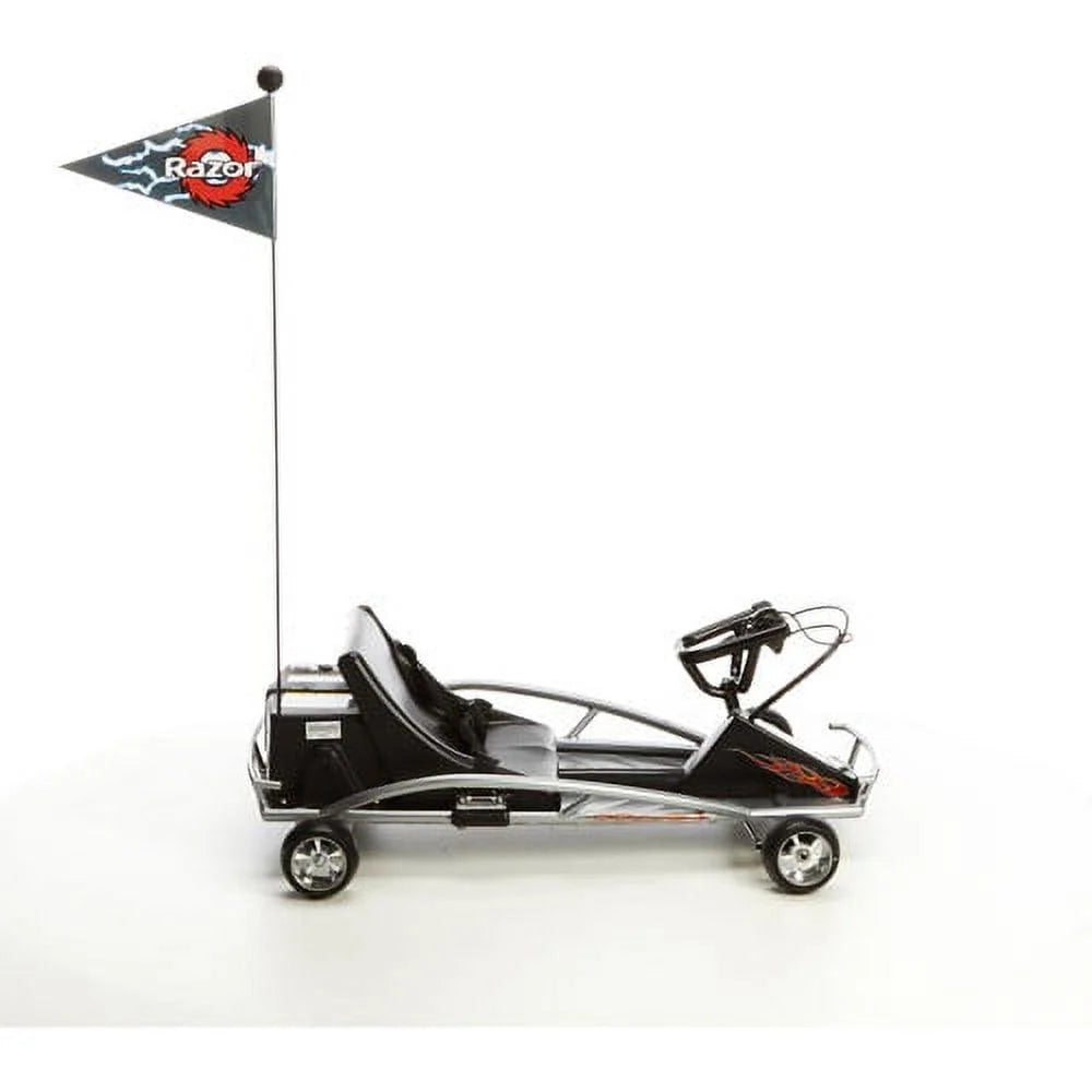 Razor Ground Force - Electric Go-Kart for Ages 8+. Up to 12 MPH. Up to 40 Minutes of Continuous Use. Variable Speed Throttle. 24V Rechargeable Batter