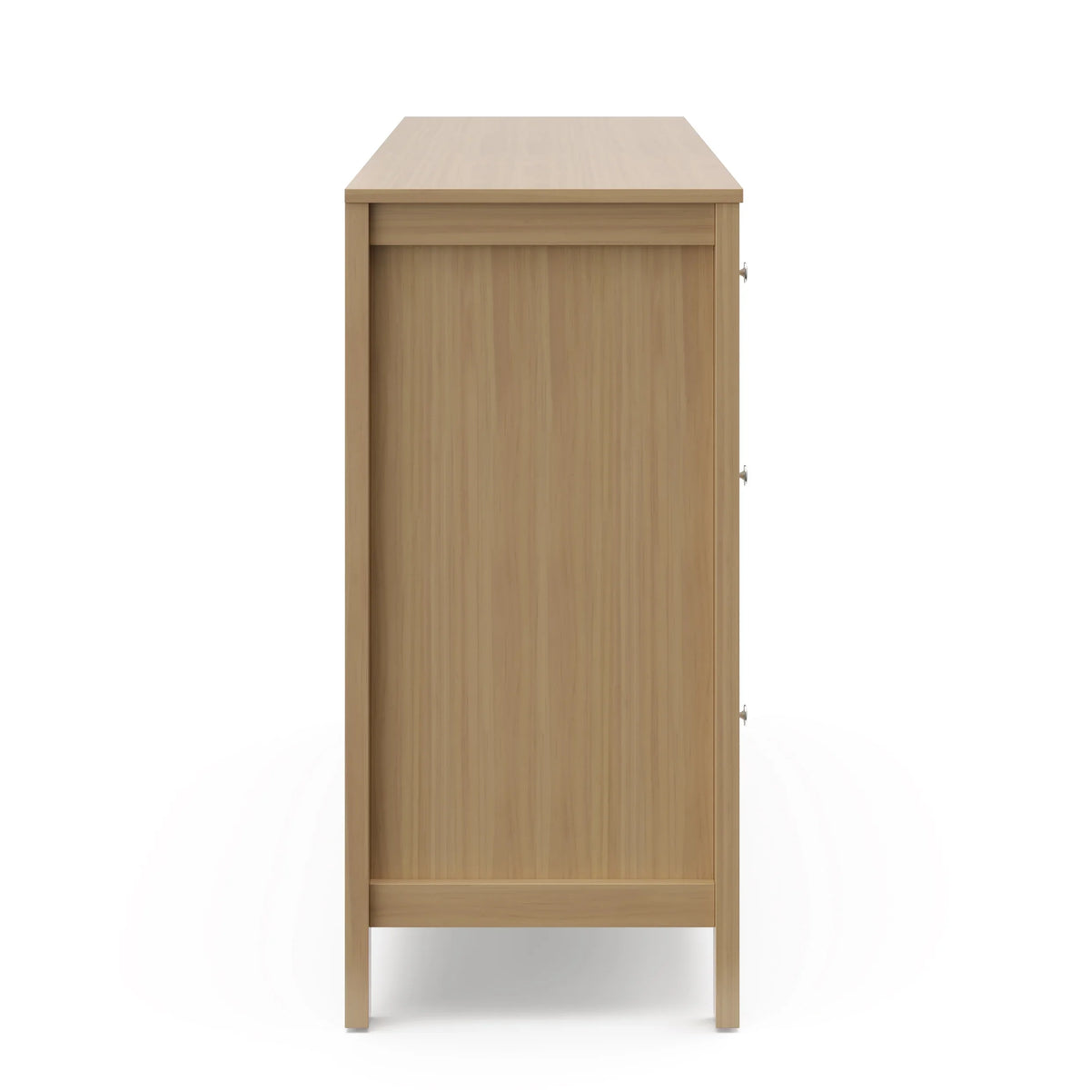 Storkcraft Horizon 6 Drawer Nursery Double Dresser, Driftwood