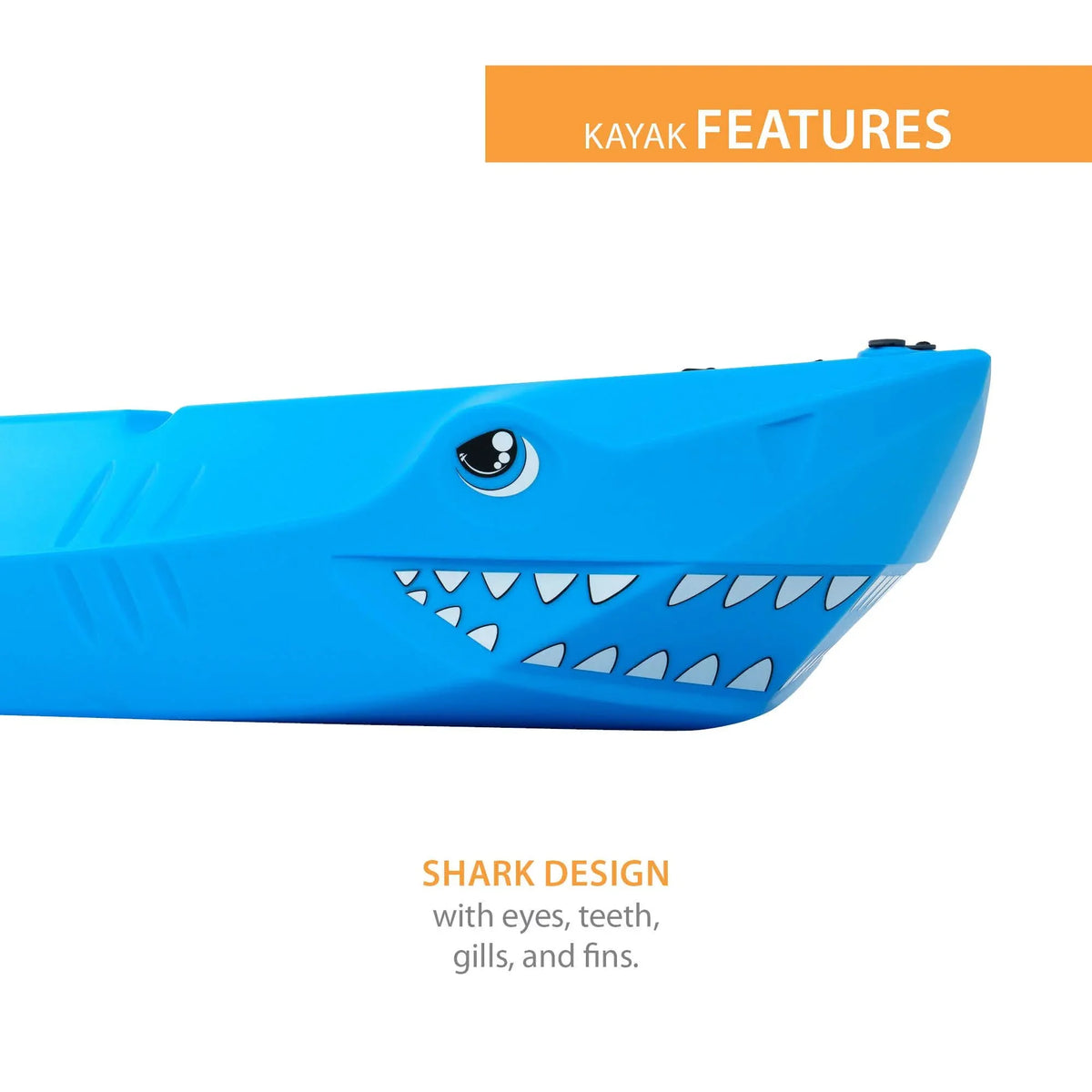 Lifetime Youth Shark 6 ft. Kayak, Picton Blue (91355)
