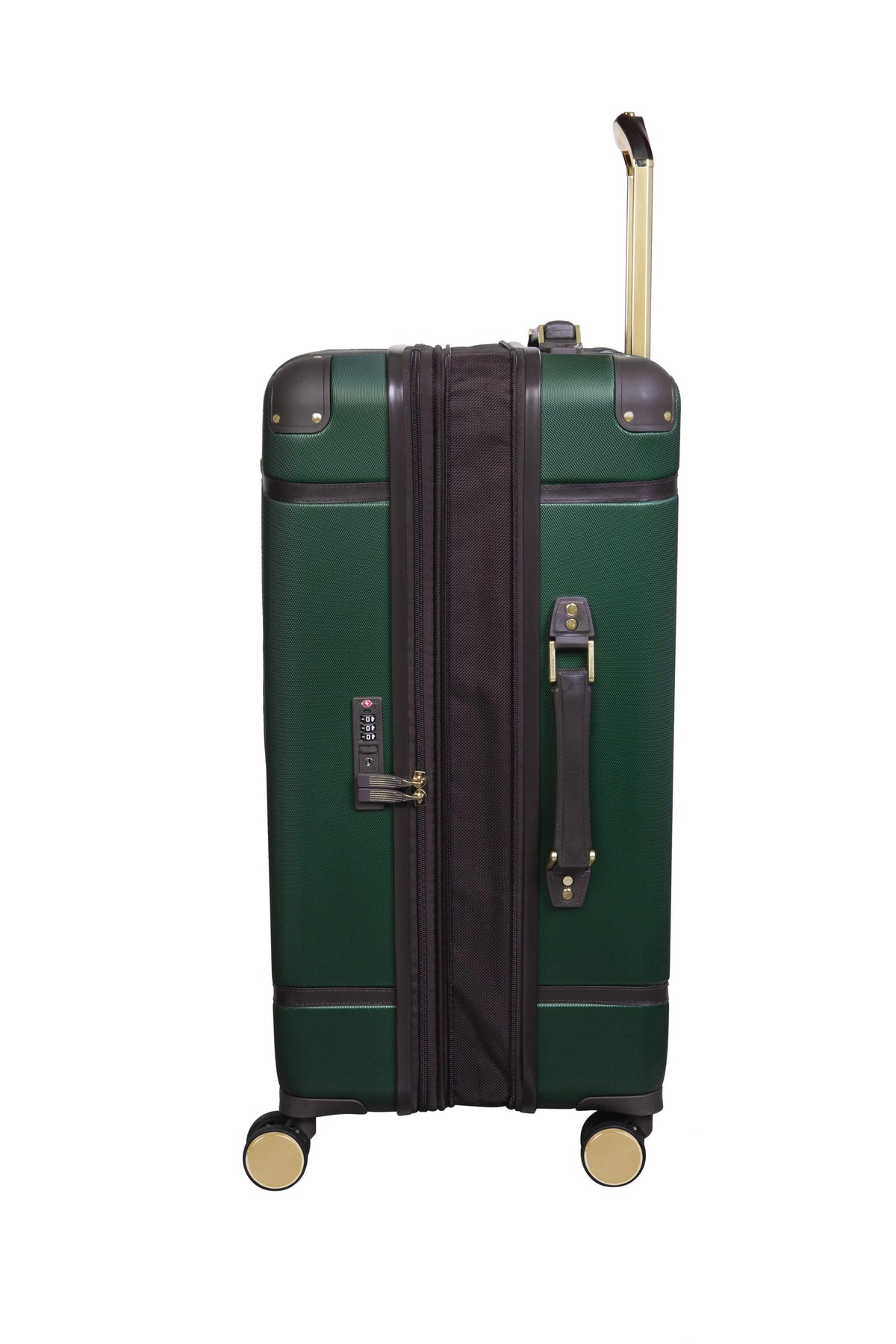 it luggage Superiority 28" Hardside Checked 8 Wheel Expandable Spinner, Black
