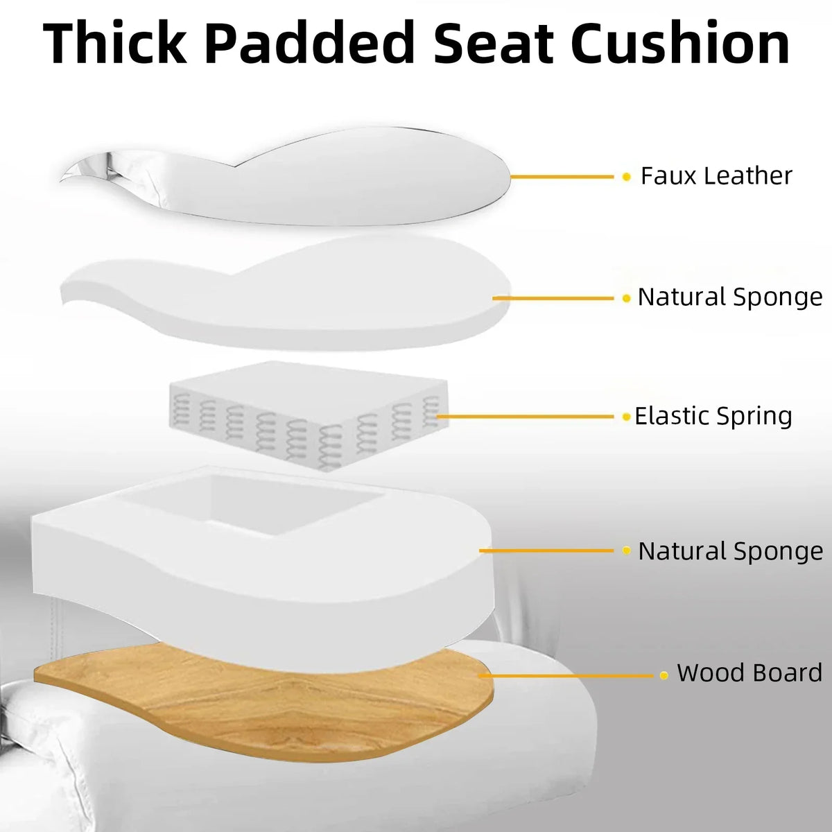 ExOffice Executive Office Chair Desk Chair Comfy Computer Chair Home Office Desk Chair,Brown