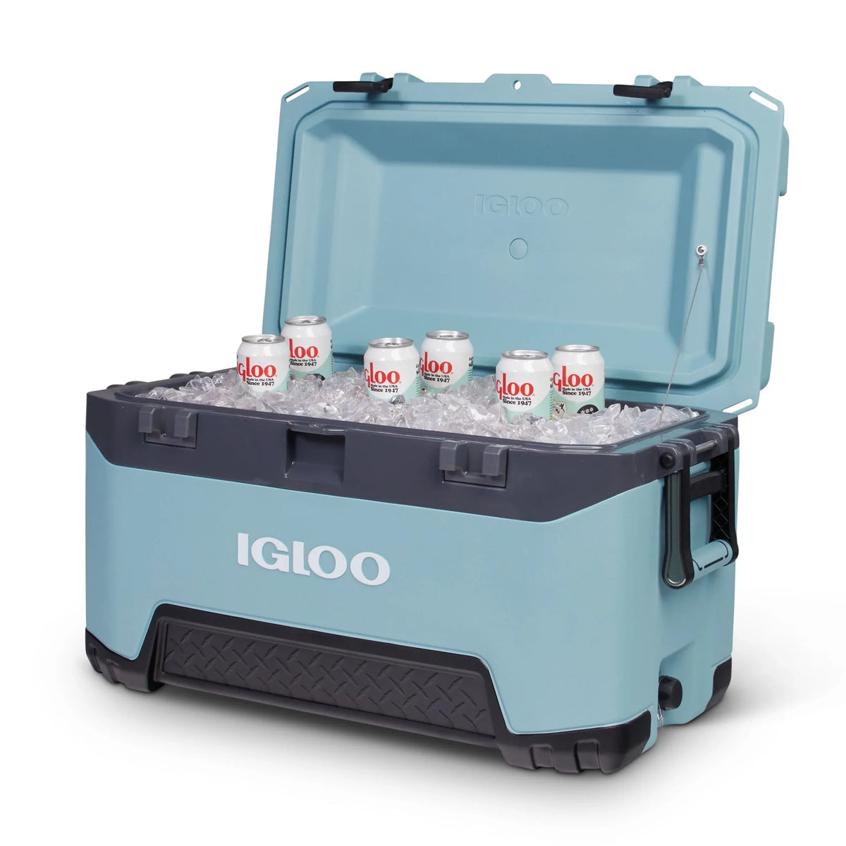 Igloo 72 QT BMX Ice Chest Cooler with Cool Riser Technology, Oil Green