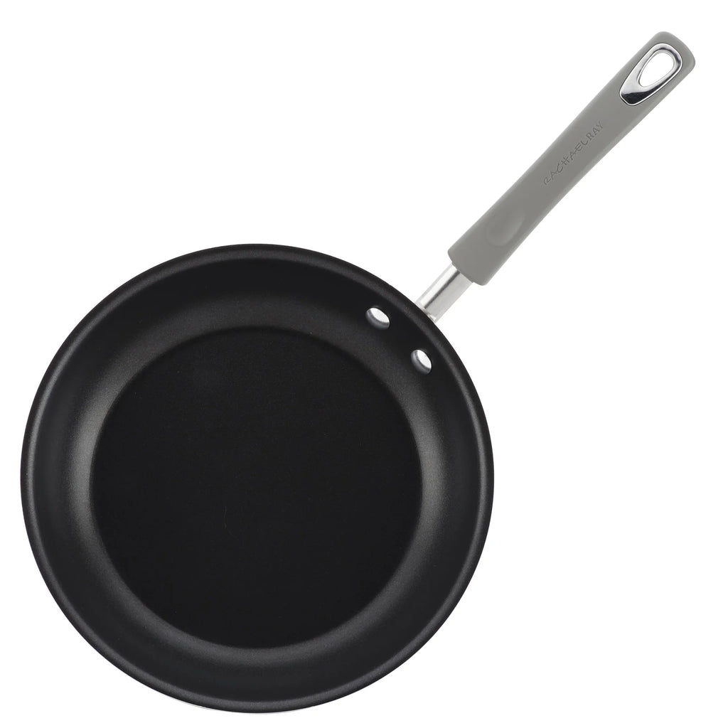 Rachael Ray 15-Piece Nonstick Pots and Pans Set/Cookware Set, Marine Blue