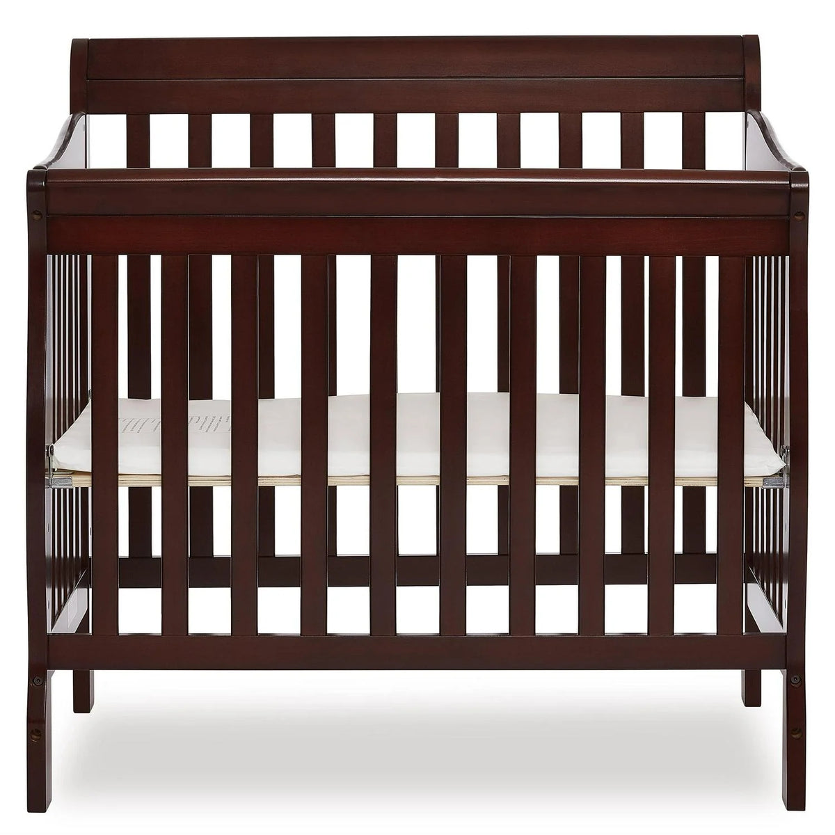 Dream On Me Aden 4-in-1 Convertible Mini Crib Espresso