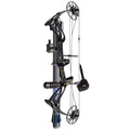 Sanlida DragonX8 RTH Compound Bow Package, Black, Adjustable 18"-31" Draw Length, 0-70lbs Draw Weight, 310 FPS