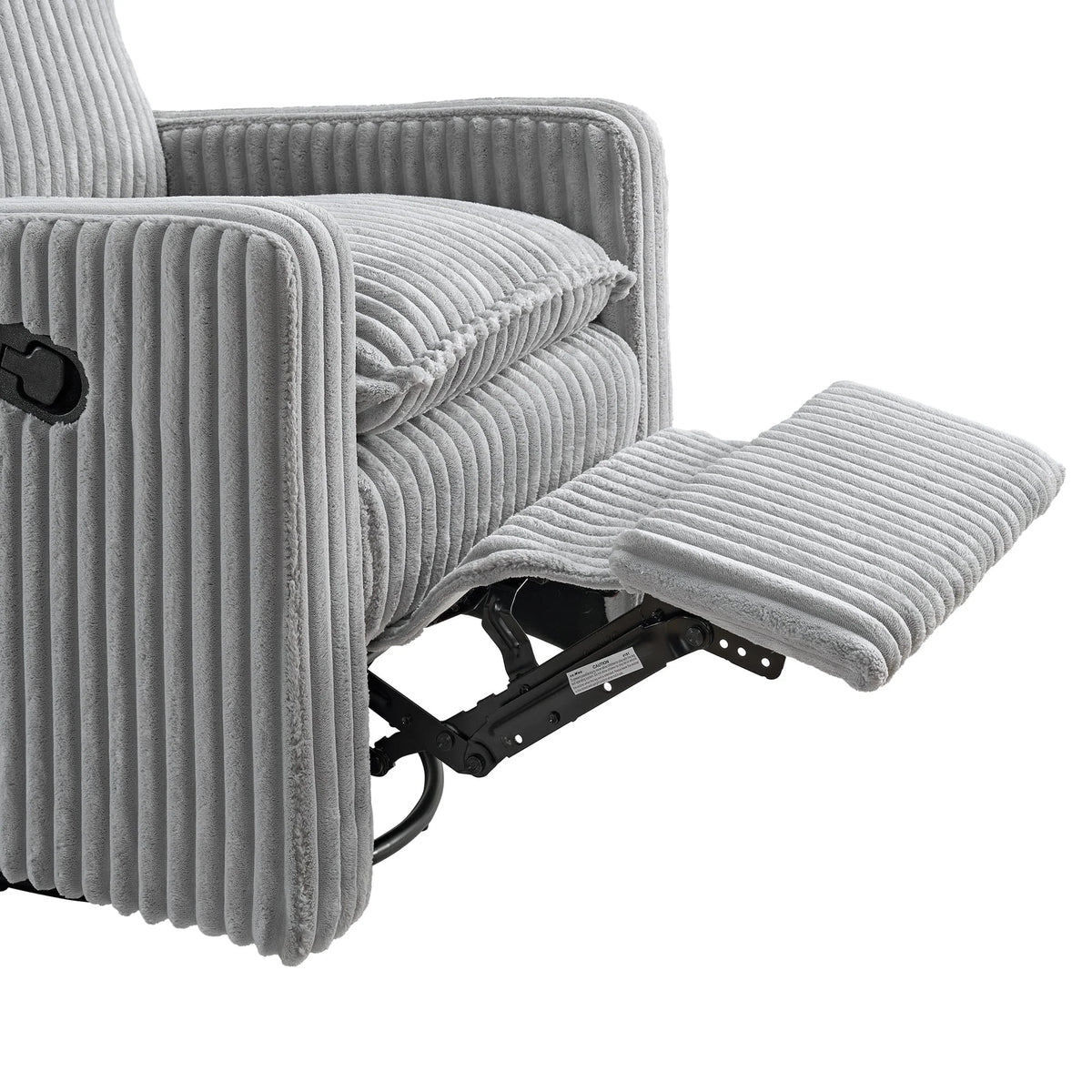Soho Baby Coventry Glider Recliner Boucle White