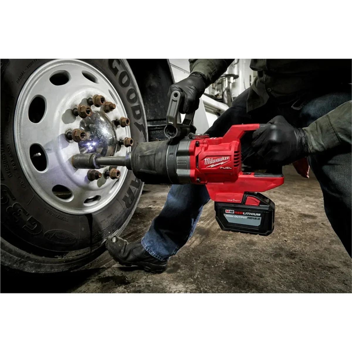 Milwaukee 2869-20 18V, Cordless Impact Wrench 12Ah, 4-Speed