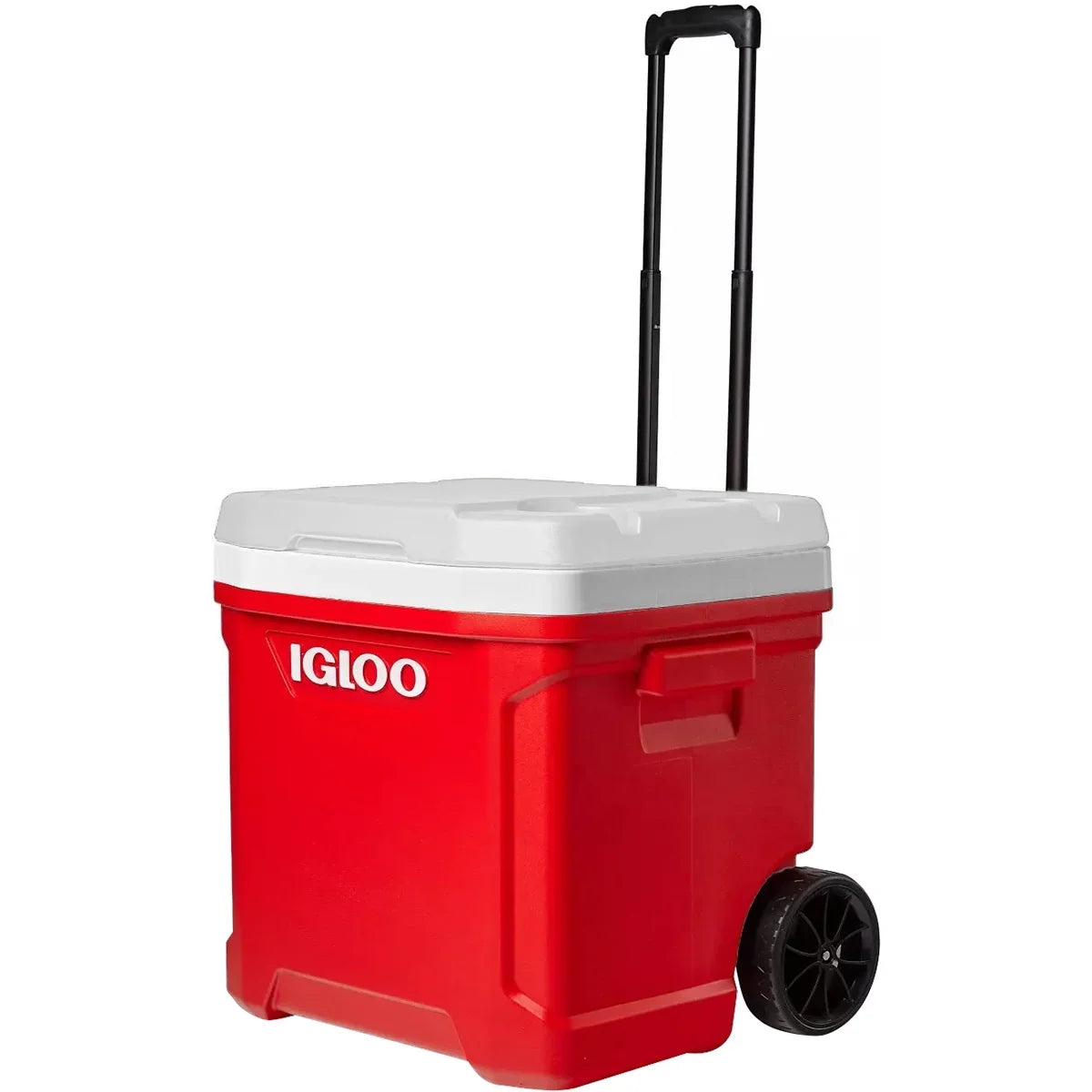 IGLOO Latitude 60 qt. Roller Hard Cooler - Red