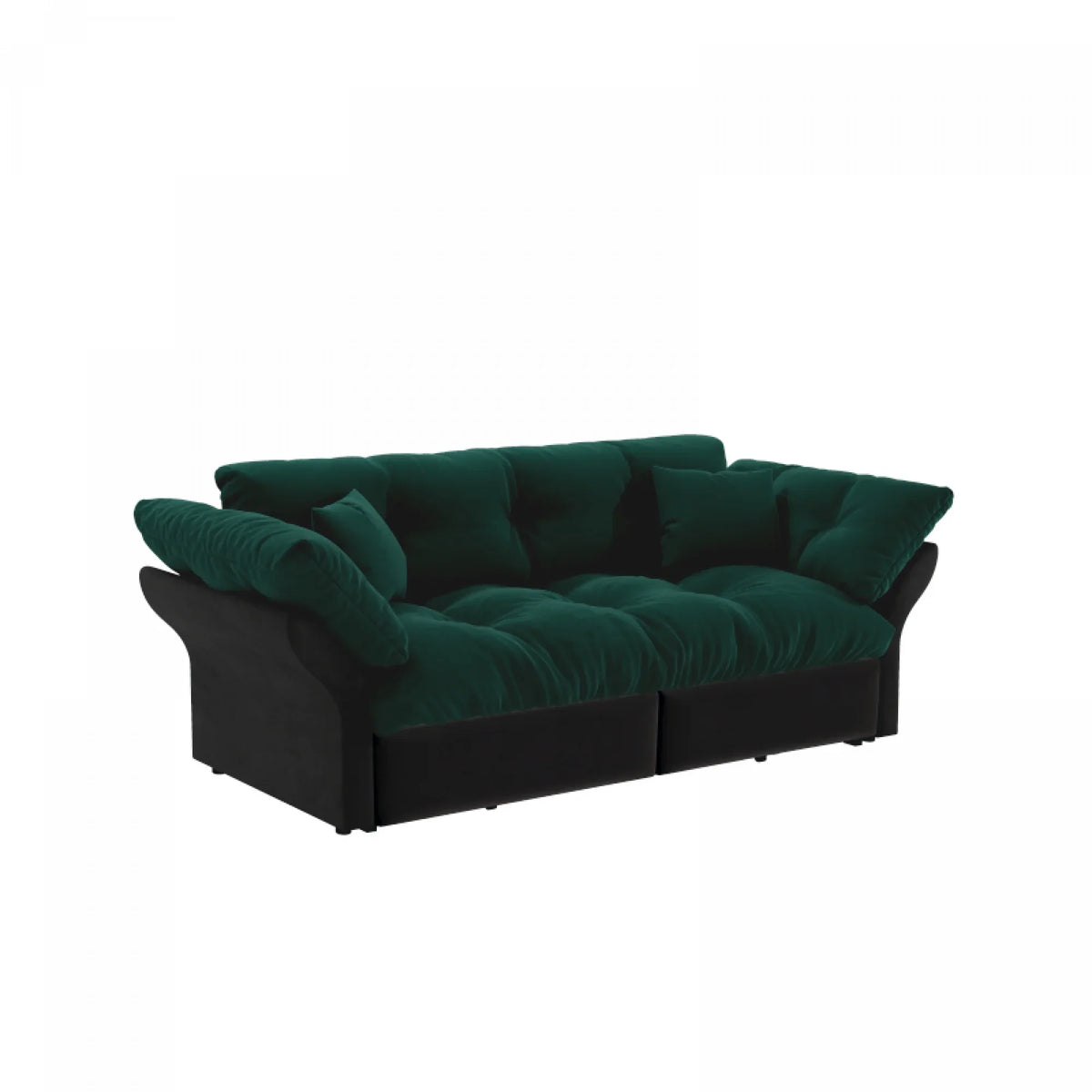66" Queen Pull Out Sofa Bed, 3-in-1 Convertible Sleeper Sofa with Side Storage,Multi-Functional Velvet Loveseat Bed for Living Room,Bedroom