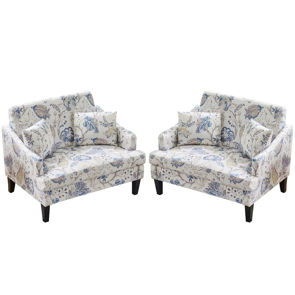 Bezseller Oversized Accent Chair with High Back, Armchair for Living Room or Bedroom, Beige