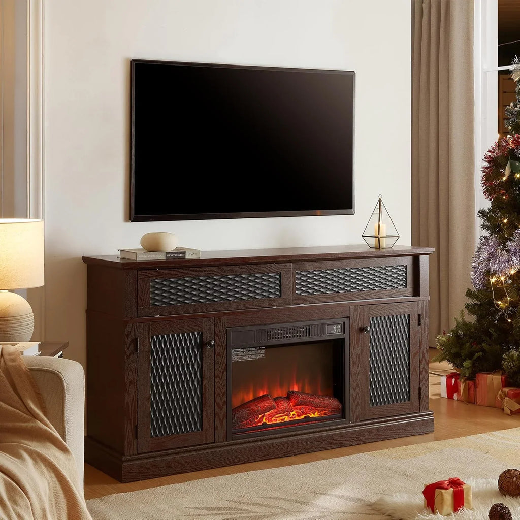 70 Inch TV Stand for TVs up to 80 Inch, Entertainment Center with Storage for Living Room, TV Console for Bedroom, Media Console for 40/50/55/60/65/70/75/80 Inch TV, White
