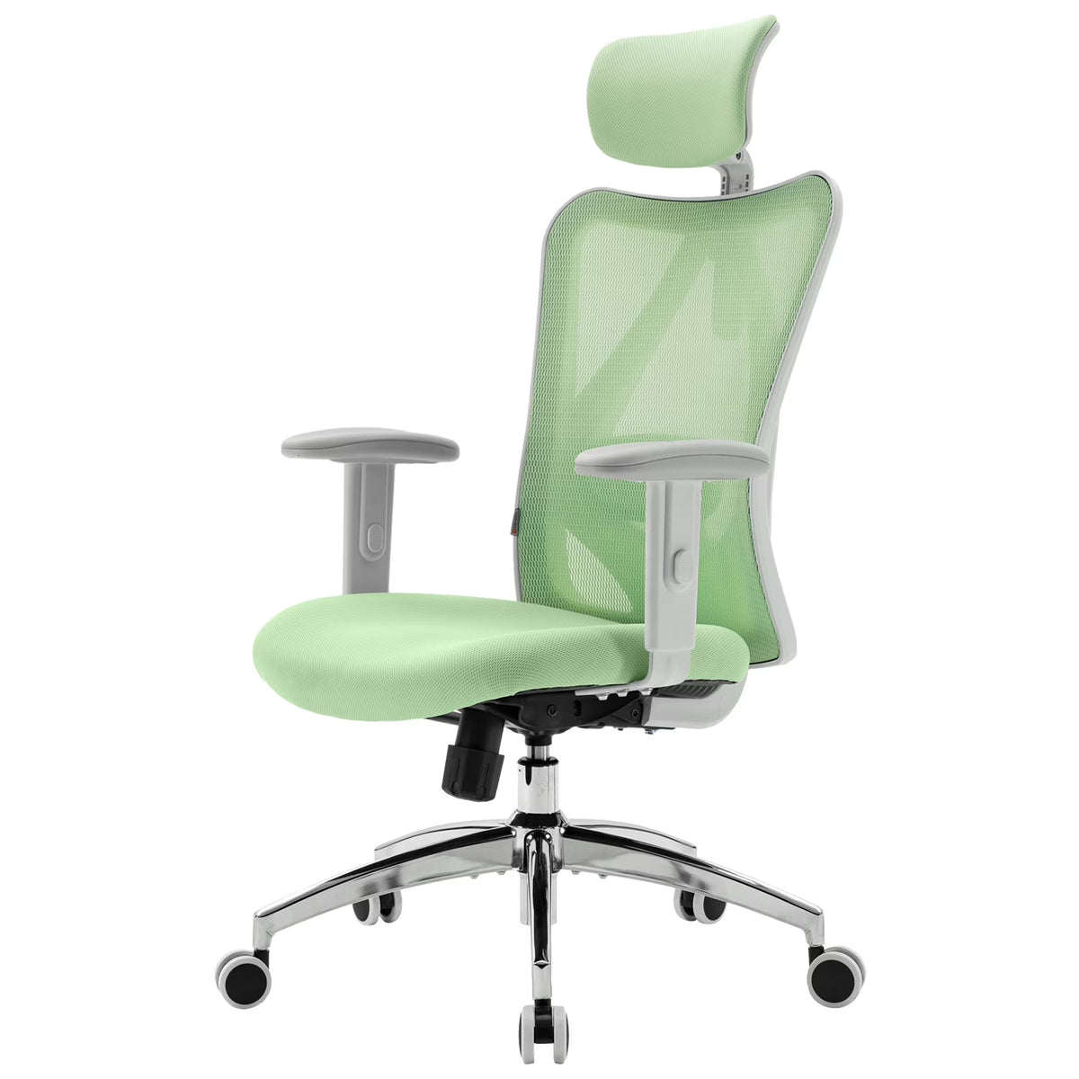 SIHOO M18 Mesh Ergonomic Office Chair with Adjustable Lumbar Support, High Back, Black