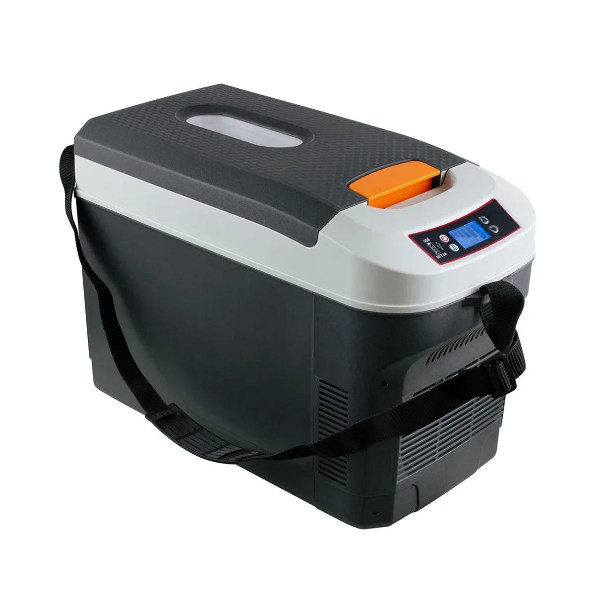 United Pacific 99121 Portable 10Qt/9.5L Thermoelectric Top Loader Cooler, Electric Plug-in Cooler & Warmer for Food & Drinks, 12V DC, 110VAC - 1 Unit
