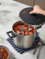 1.85 Gallon Pressure Cooker, Knob Control, 304 Stainless Steel