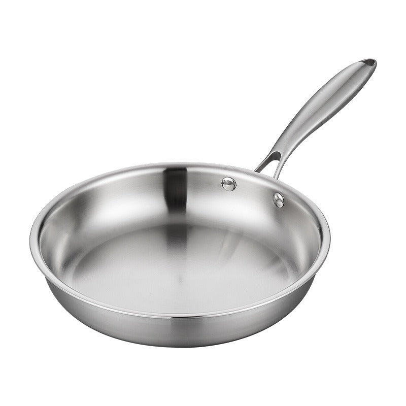 Tri-Ply Stainless Steel Frying Pan