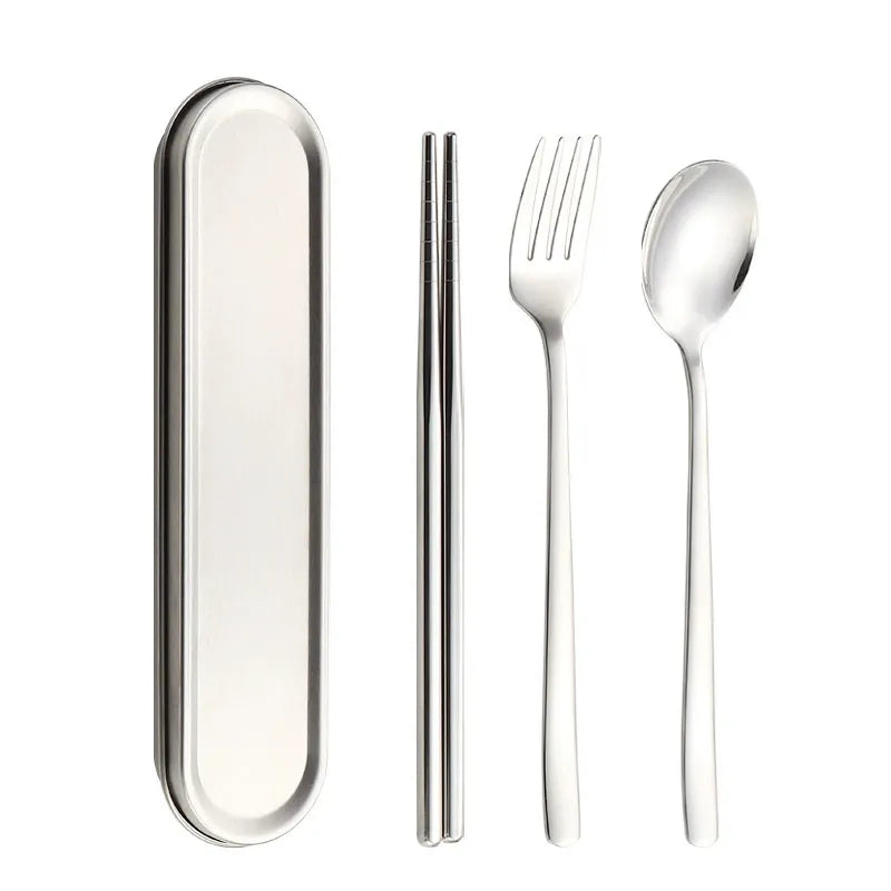 Portable Stainless Steel Cutlery Set