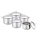 5-Piece Stainless Steel  Set