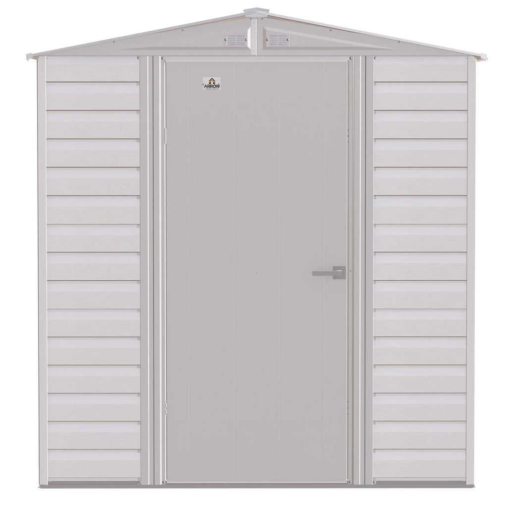 Arrow Select Steel Storage Shed Steel Storage Shed, 6x5, Charcoal