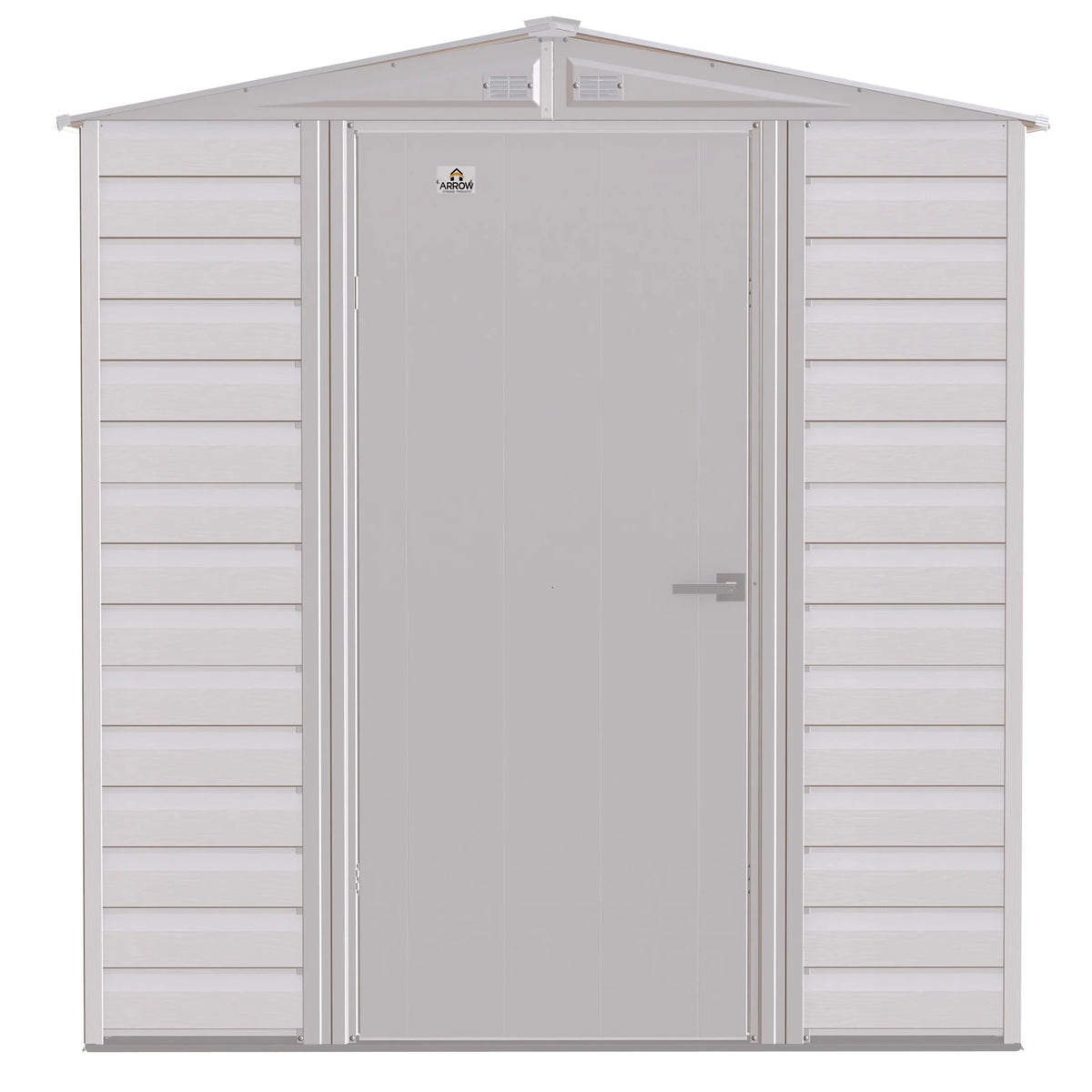 Arrow Select Steel Storage Shed Steel Storage Shed, 6x5, Charcoal