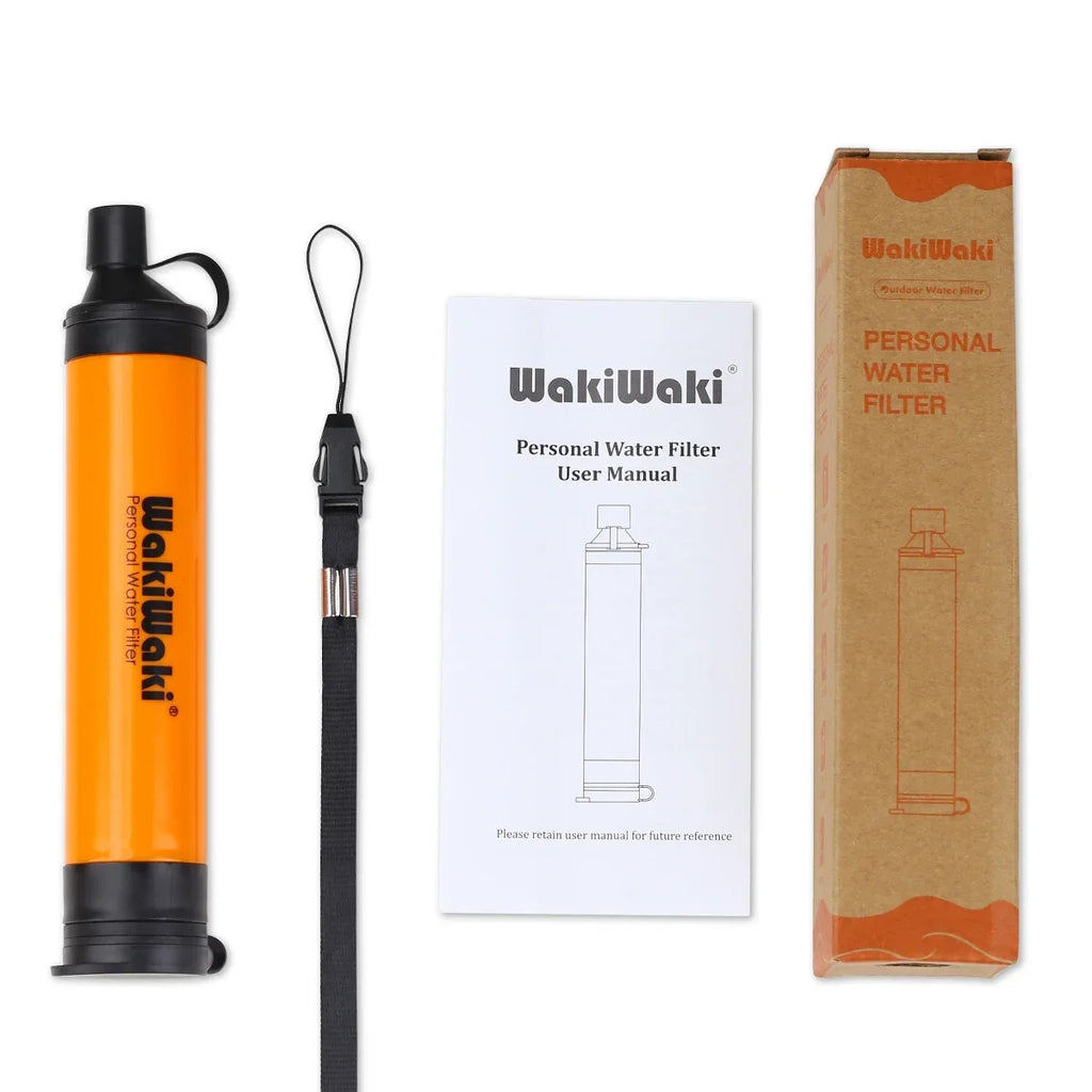 Water Filter Outdoor/Survival Camping Straw,Portable Water Filter 5000L,20pcs