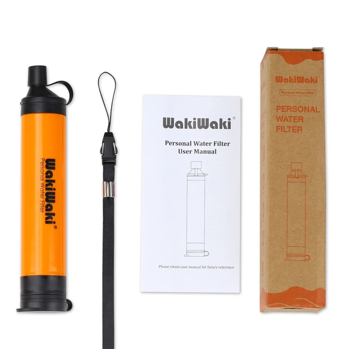Water Filter Outdoor/Survival Camping Straw,Portable Water Filter 5000L,20pcs