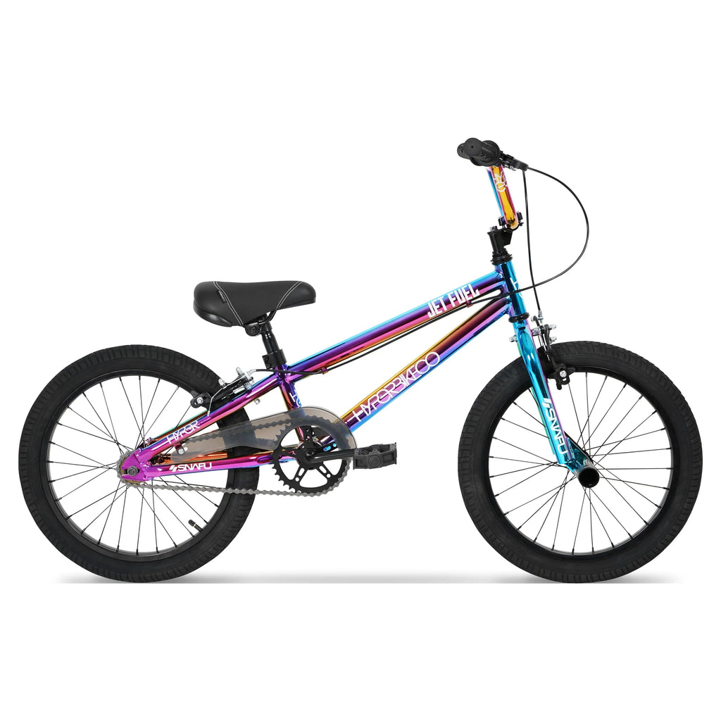 18" Hyper Bicycles Jet Fuel BMX Child's Bike, Recommended for Kids Ages 7 to13 Years Old