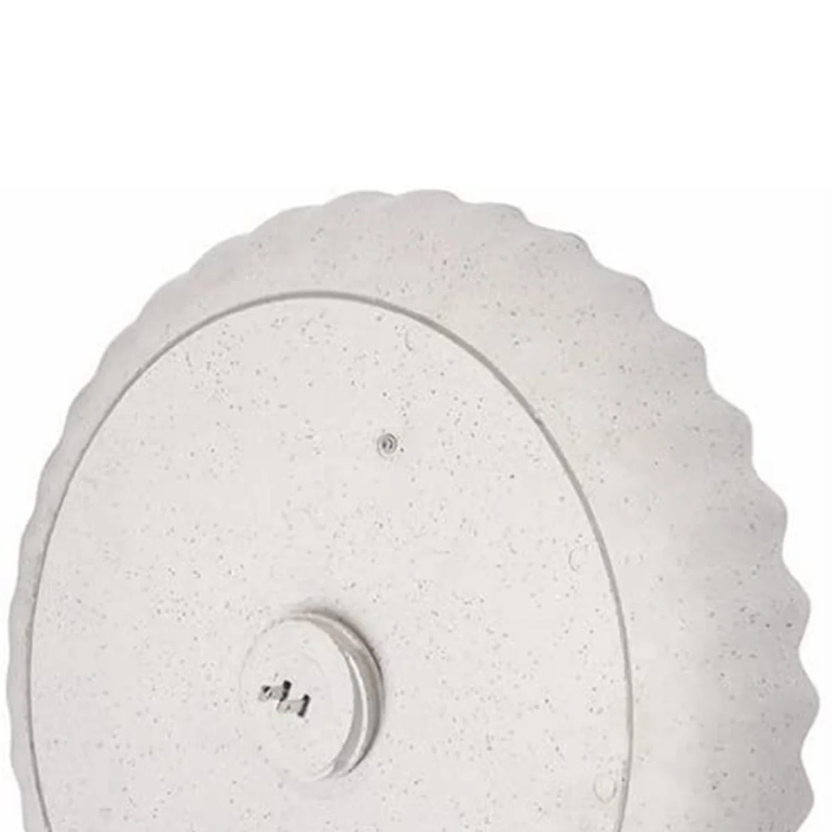 Farm Innovators Outdoor Heated Bird Bath, 120W Stone Birdbath w/ Deck Mount