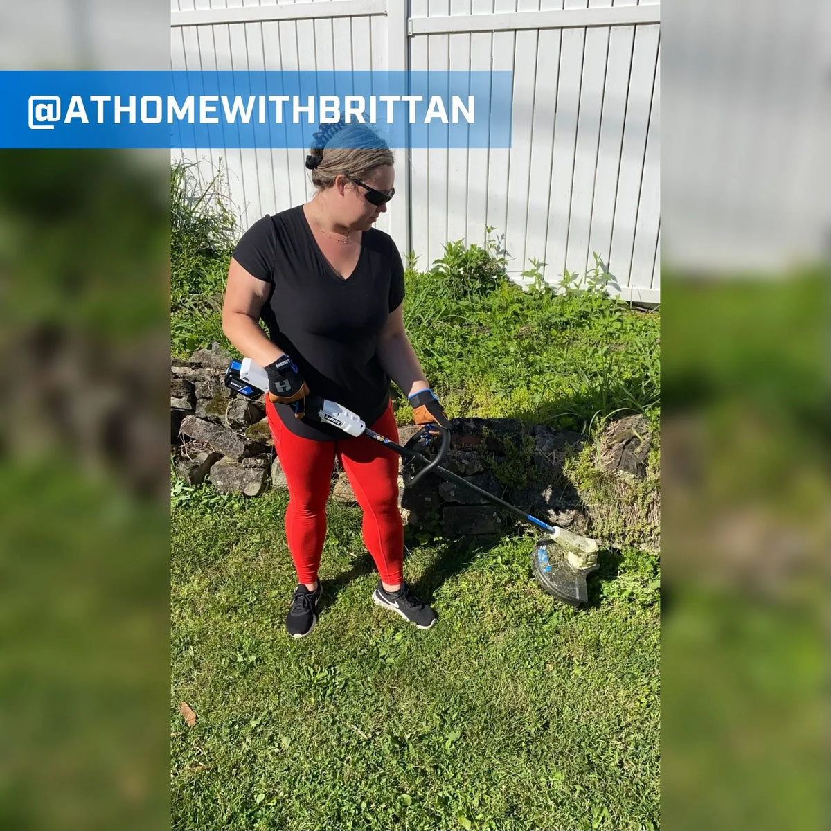 HART 20V Cordless 13" String Trimmer Kit, (1) 2.0 Ah Lithium-Ion Battery
