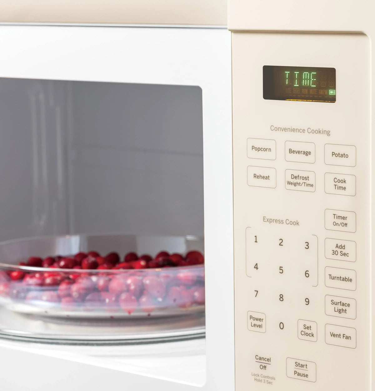 GE JVM3160RFSS 30 Over-the-Range Microwave Oven with 1.6 cu. ft. Capacity 2-Speed 300 CFM Venting in Stainless Steel