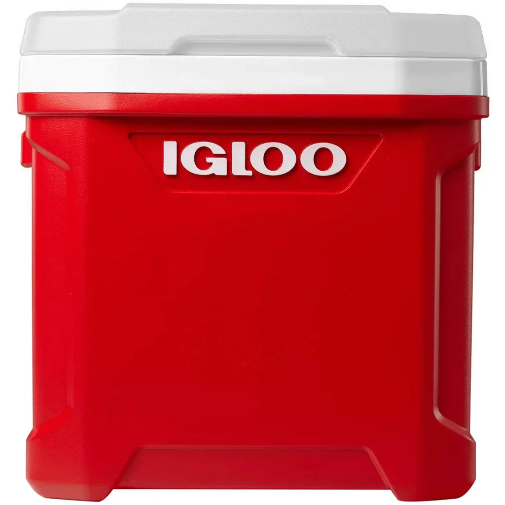 IGLOO Latitude 60 qt. Roller Hard Cooler - Red