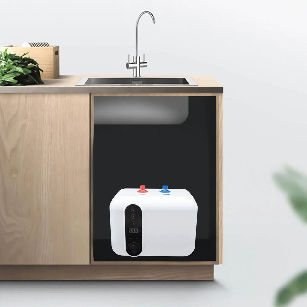 Instant Electric Hot Water Heater Shower Compact Mini-Tank Storage RV 10L 110V 10L Electric Hot Water Heater 110V Compact Mini-Tank Storage,Rv Small Output Electric Tankless Instant Hot Water Heater
