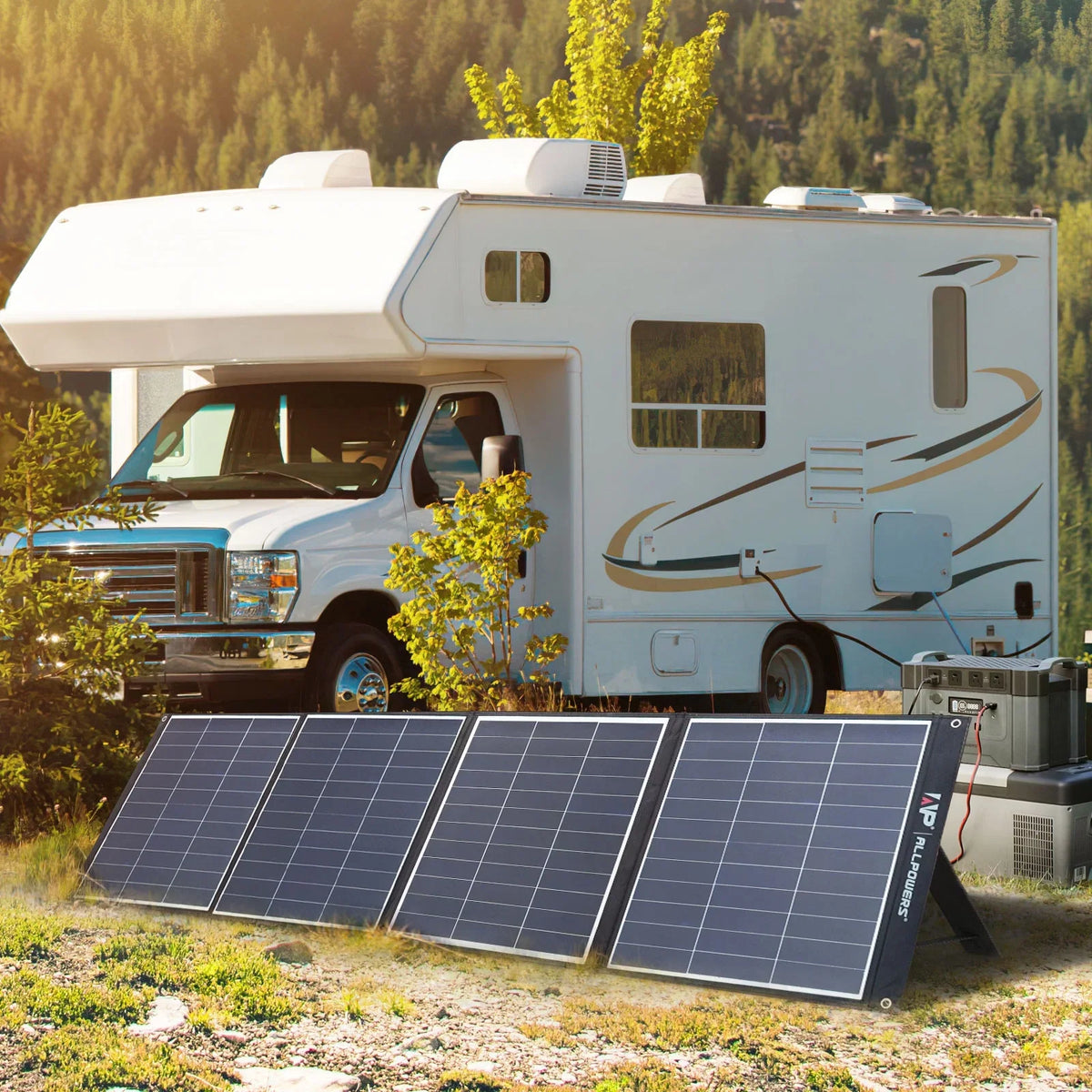 ALLPOWERS R1500 Portable Power Station 1600W, 1056Wh LiFePO4 Battery Solar Generator with 35dB Ultra-Quiet Operation, 1Hr Fast Charge, 15ms UPS for Home Backup, Indoor CPAP, Camping & RV