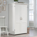 Sauder Craft & Sewing Armoire in Soft White, Soft White Finish
